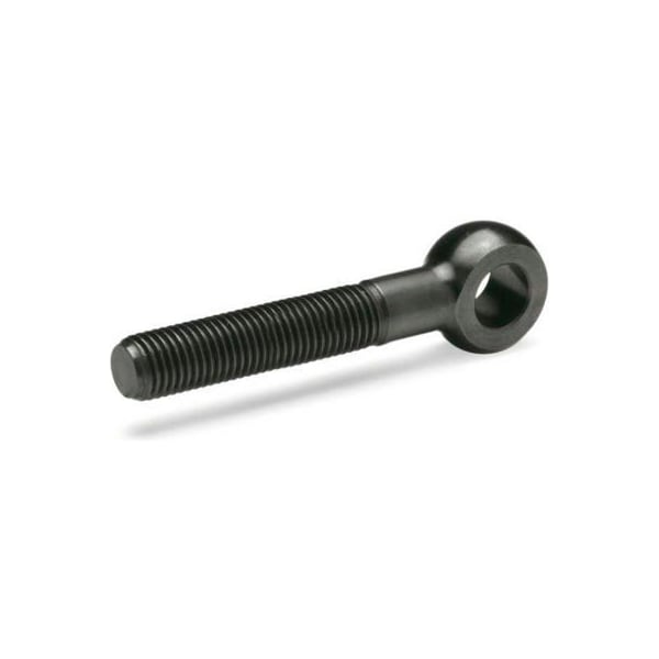 Swing Bolt, M10, Steel, Black Oxide